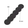 Disc 16 mm (black, 180 grit, without soft layer, 50 pcs.)  Kodi Professional