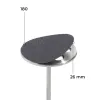 Disc 26 mm (black, 180 grit, without soft layer, 50 pcs.)  Kodi Professional