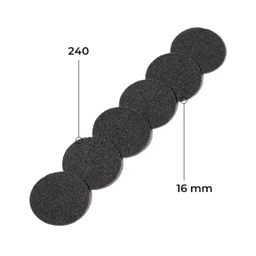 Disc 26 mm (black, 240 grit, without soft layer, 50 pcs.)  Kodi Professional