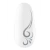 Nail Decor Gel Metallic Silver, 4 g Kodi Professional