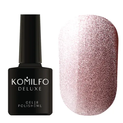 Gel Nail Polish Komilfo 9D Cat's eye Nude 001, 8 ml