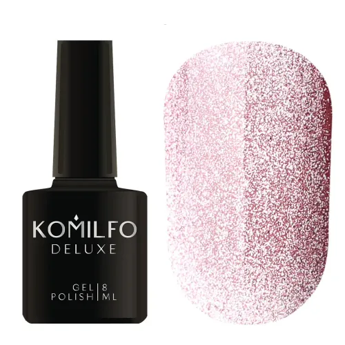 Gel Nail Polish Komilfo 9D Cat's eye Nude 002, 8 ml