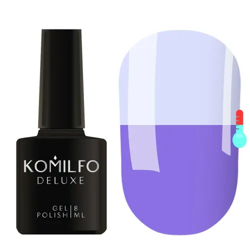 Gel Nail Polish Komilfo DeLuxe Termo No. C019, 8 ml