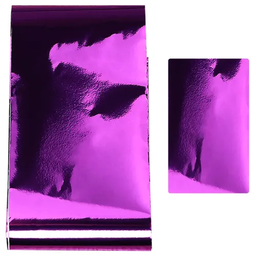 Komilfo casting foil, fuchsia, glossy