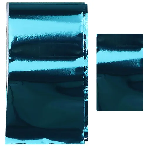 Komilfo casting foil, turquoise, glossy