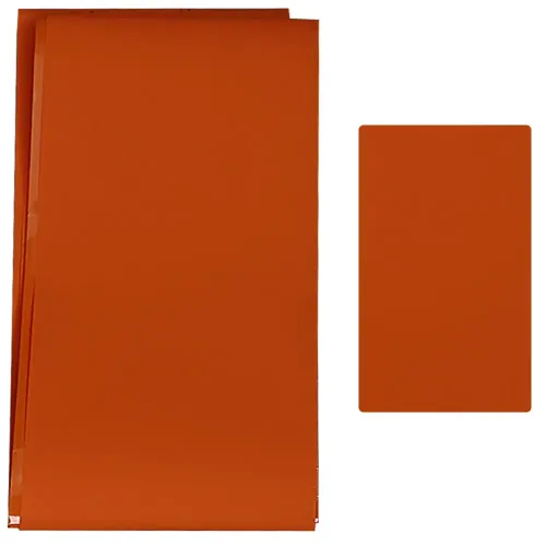 Komilfo foil for craquelure orange, matte