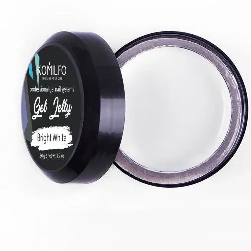 Komilfo Gel Jelly Bright White, 50 g