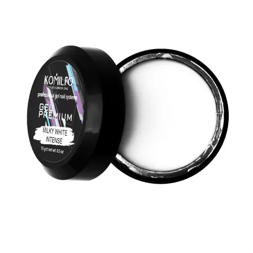 Komilfo Gel Premium Milky White Intense, 15 g