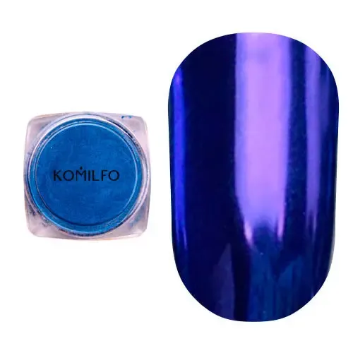 Komilfo Mirror Powder No. 005, blue, 0.5 g