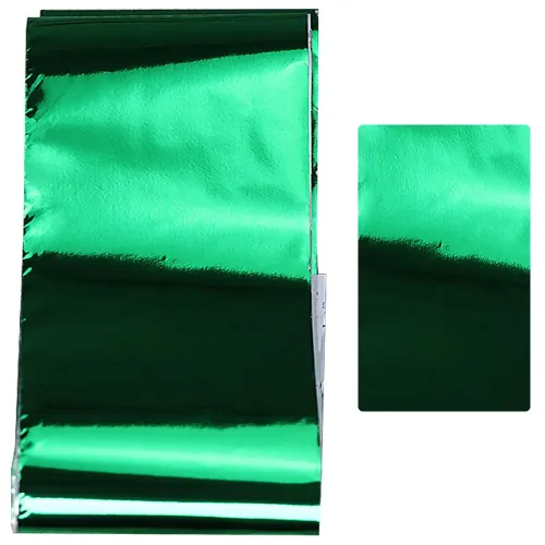 Komilfo molding foil, glossy green