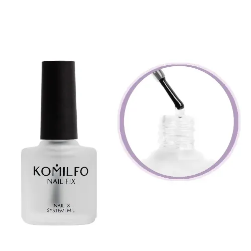Komilfo Nail Fix Evenyl - средство база для лака с выравнивающим эффектом, 8 мл