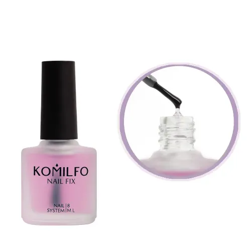 Komilfo Nail Fix Retinyl – средство база для лака с ретинолом, 8 мл