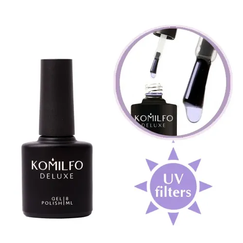 Komilfo No Wipe Rubber Top, 8 ml