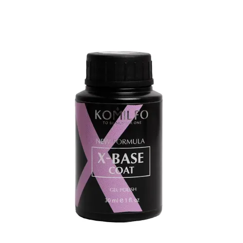 Komilfo X-Base Coat – New Formula, 30 ml (bottle)
