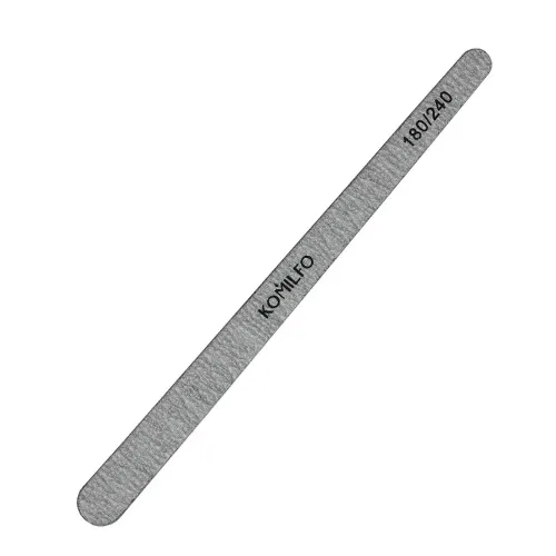Nail file Komilfo wooden drop 180/240 16.5 cm