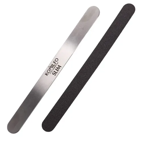 SLIM Komilfo manicure files 240 grit, 12/135mm, 50 pieces