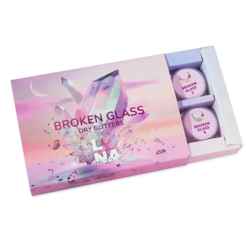 Broken Glass Dry Glitters Set (6 шт.) LUNAmoon