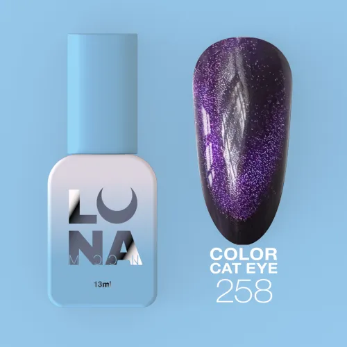 Gel Polish Color Cat Eye №258 8 ml LUNAmoon