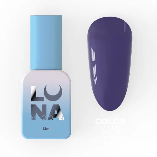 Gel Polish Color №63 8 ml LUNAmoon