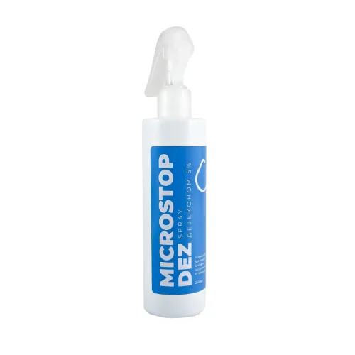 Disinfectant Dez Spray Dezeconom 5% MicroStop, 250 ml