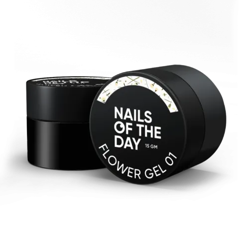 Flower Gel NAILS OF THE DAY