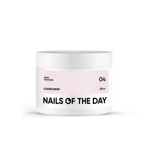 NAILS OF THE DAY Cover base 04, 30 ml NEW FORMULA
