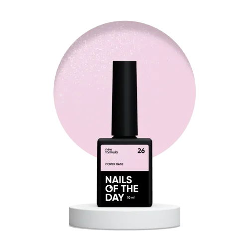 NAILS OF THE DAY Cover base 26, 10 ml NEW FORMULA