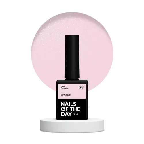 NAILS OF THE DAY Cover base 28, 10 ml NEW FORMULA