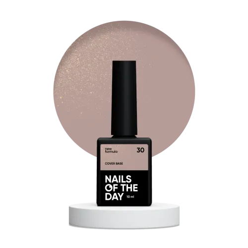 NAILS OF THE DAY Cover base 30, 10 ml NEW FORMULA