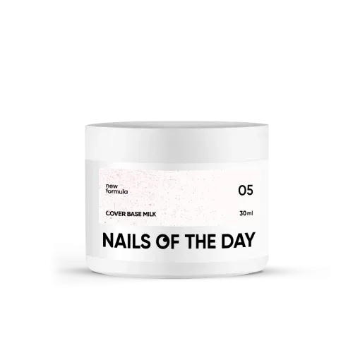NAILS OF THE DAY Cover base milk (shimmer) 05, 30 ml