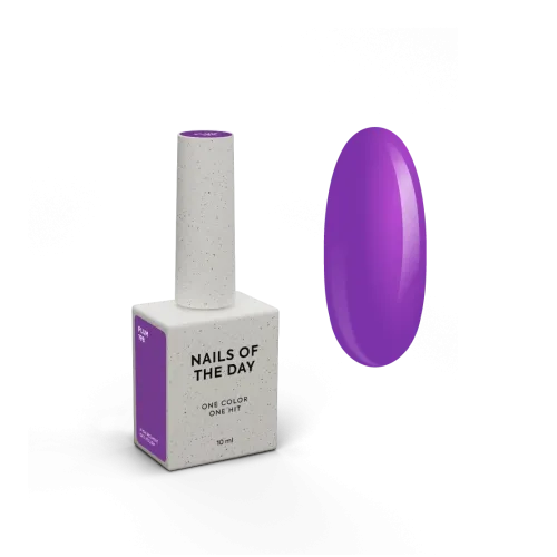 NAILS OF THE DAY Gel polish Plum-198, 10 ml
