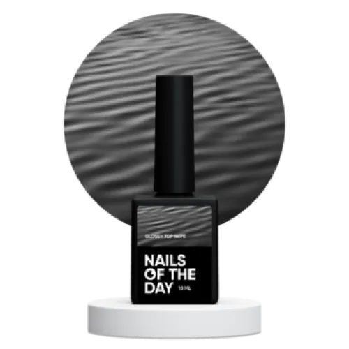 NAILS OF THE DAY Glossy Top wipe No UV, 10 ml