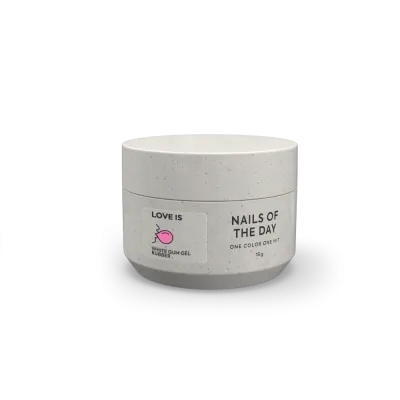 NAILS OF THE DAY Love Is Gum Gel White rubber, 15 g
