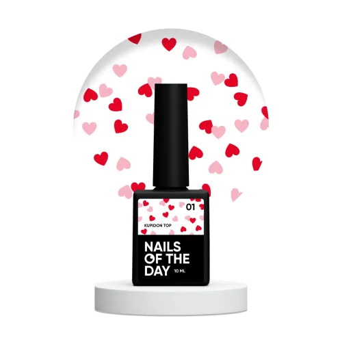NAILS OF THE DAY Kupidon top 01, 10 ml