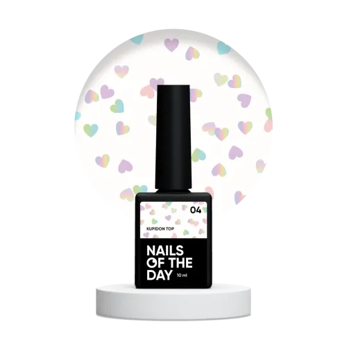 NAILS OF THE DAY Kupidon top 04, 10 ml