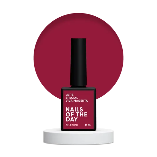 NAILS OF THE DAY Let's special Viva Magenta, 10 ml