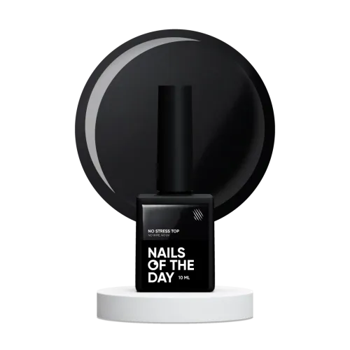 NAILS OF THE DAY No Stress top no wipe, 10 ml