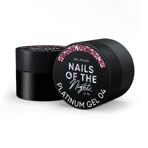 NAILS OF THE NIGHT Platinum gel - gel polish 04, 12 мл