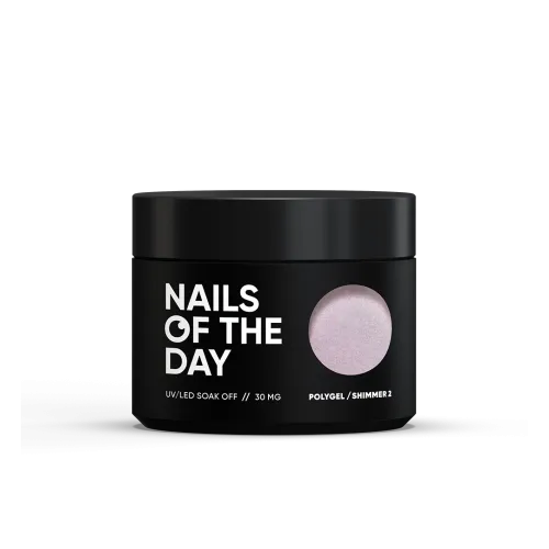 NAILS OF THE DAY Polygel shimmer 02, 30 mg
