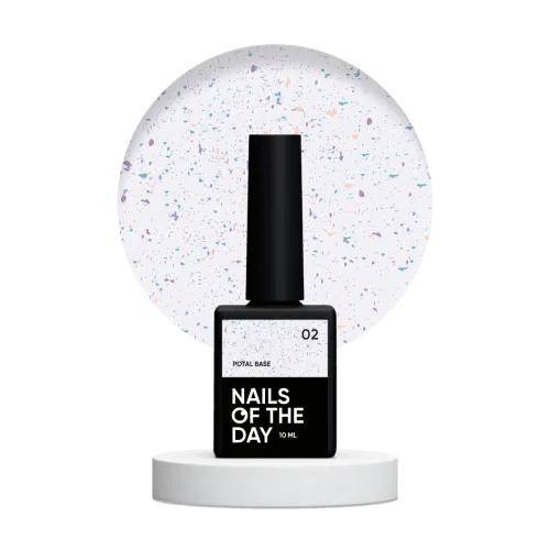 NAILS OF THE DAY Potal base 02, 10 ml