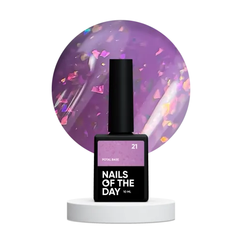 NAILS OF THE DAY Potal base 21, 10 ml