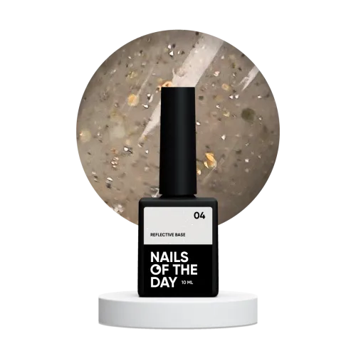 NAILS OF THE DAY Reflective base 04, 10 ml