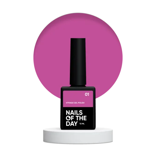 NAILS OF THE DAY Vitrage Gel Polish No. 1, 10 ml