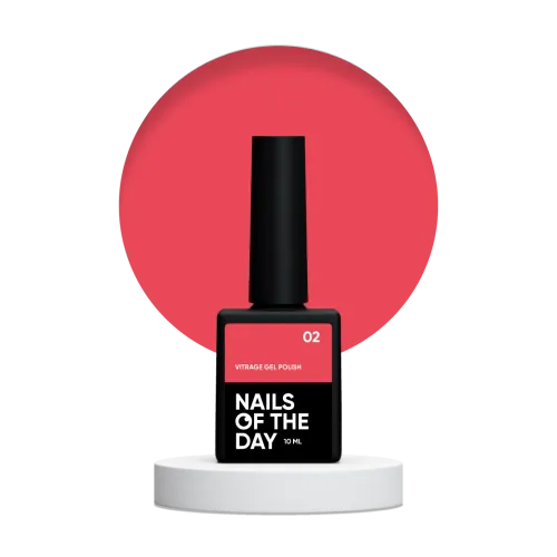 NAILS OF THE DAY Vitrage Gel Polish No. 2, 10 ml