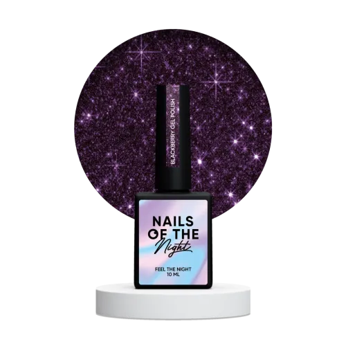 NAILS OF THE NIGHT Blackberry, 10 ml