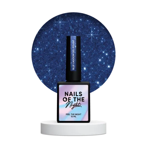 NAILS OF THE NIGHT Blue Lagoon, 10 ml