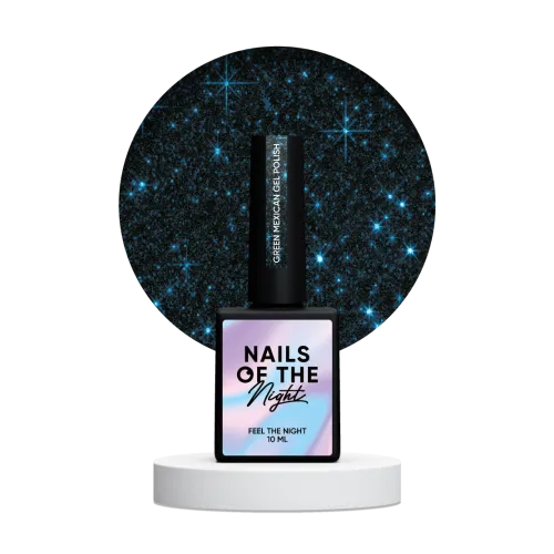 NAILS OF THE NIGHT Green Mexican, 10 ml