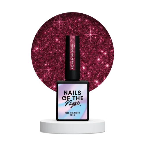 NAILS OF THE NIGHT Red Mary, 10 ml