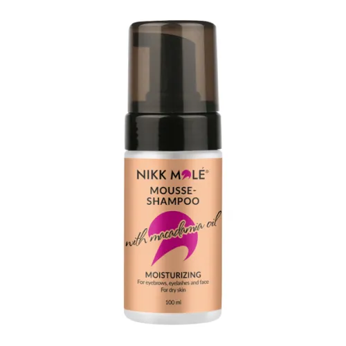 Mousse Shampoo with Macadamia Oil Nikk Mole, 100 ml.