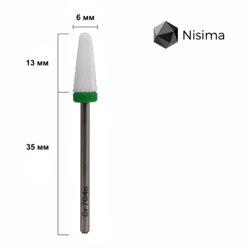 Ceramic drill bit Nisima Cr704cK